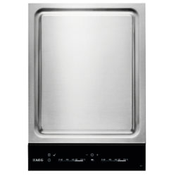 AEG HC452601EB Induction Teppan Yaki Cooktop, Stainless Steel